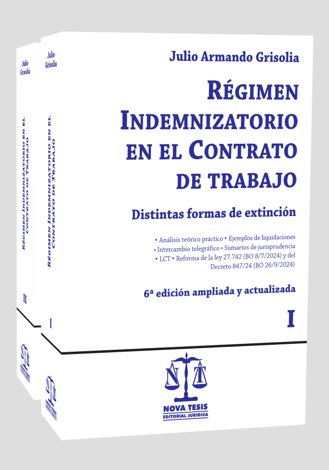 Rgimen Indemnizatorio en el Contrato de Trabajo